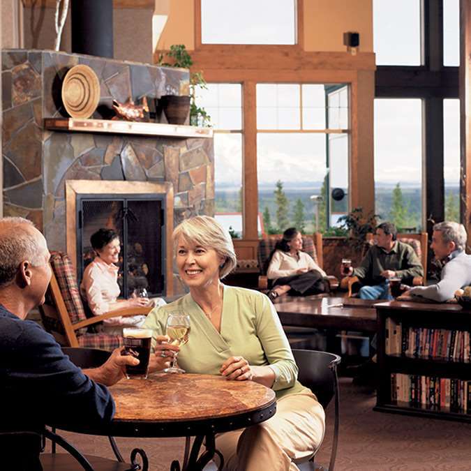 Copper River Princess Wilderness Lodge Copper Center Εστιατόριο φωτογραφία
